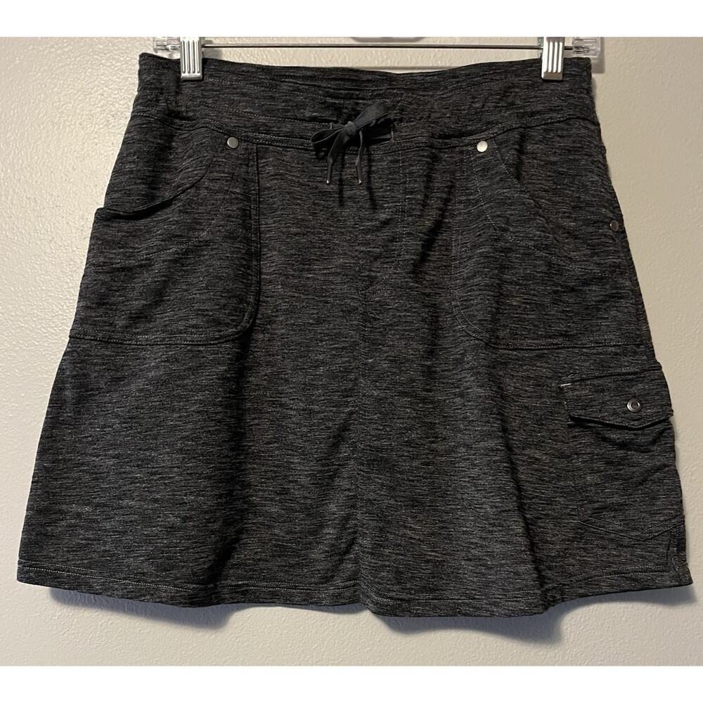 Kuhl Skort Mova Skirt Women's Small Gray Outdoors Gorpcore Comfort Hiking Trails